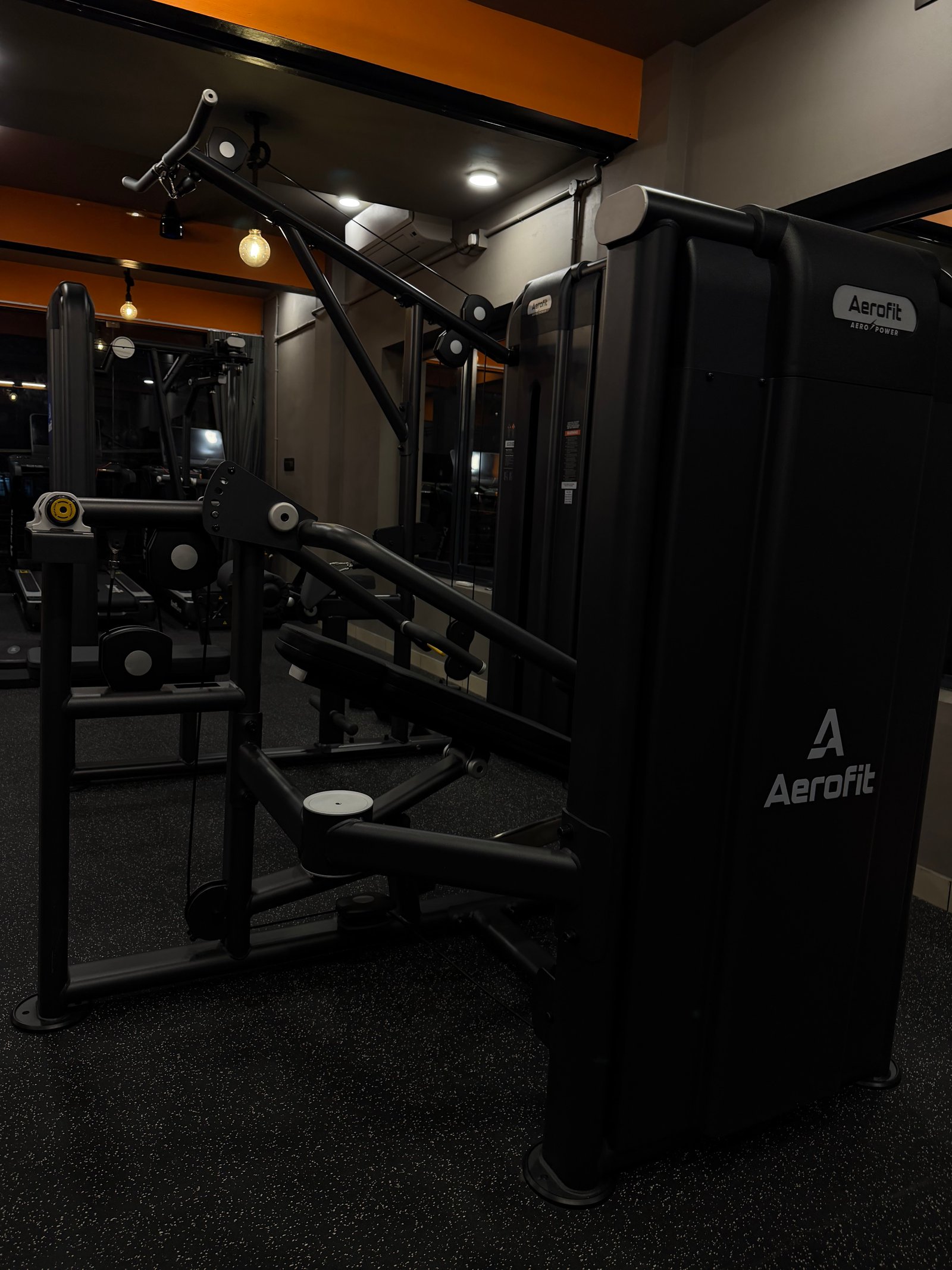 Aerofit premium gym equipment at Punch Fitness Koratty